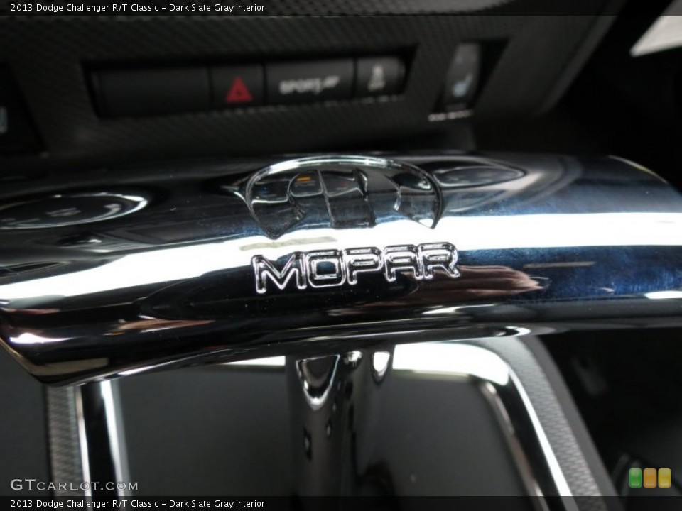Dark Slate Gray Interior Transmission for the 2013 Dodge Challenger R/T Classic #72935968