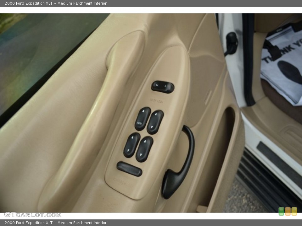 Medium Parchment Interior Controls for the 2000 Ford Expedition XLT #72936029