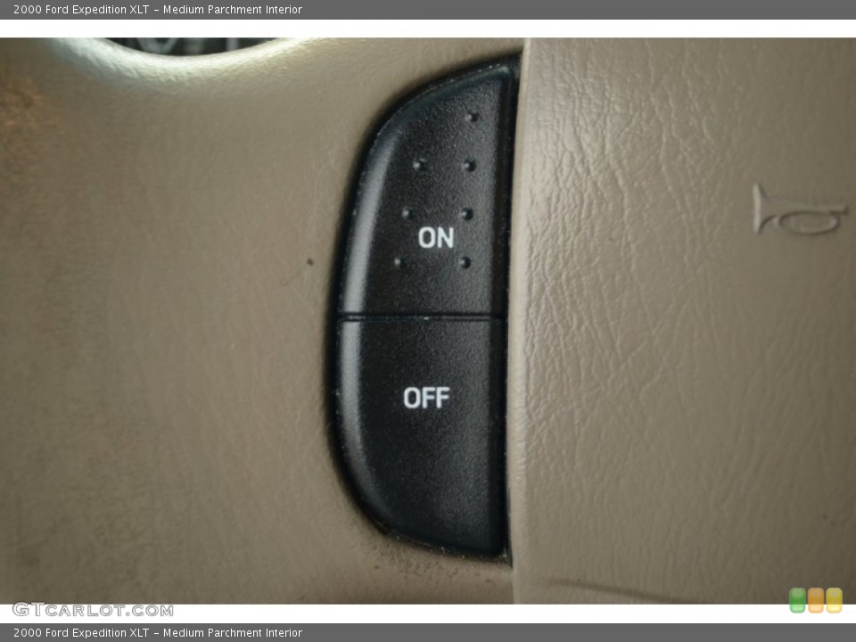 Medium Parchment Interior Controls for the 2000 Ford Expedition XLT #72936097