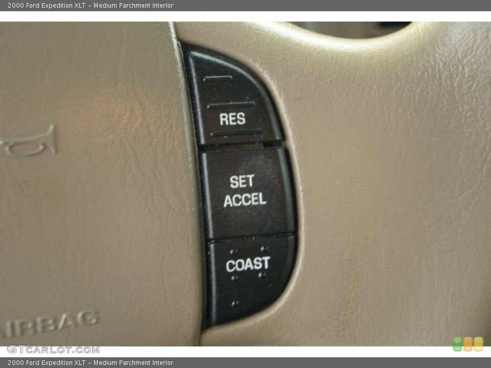 Medium Parchment Interior Controls for the 2000 Ford Expedition XLT #72936109