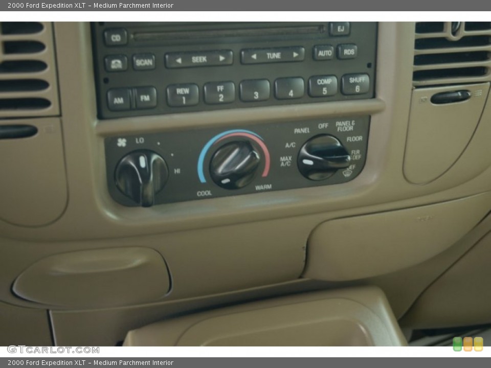 Medium Parchment Interior Controls for the 2000 Ford Expedition XLT #72936160