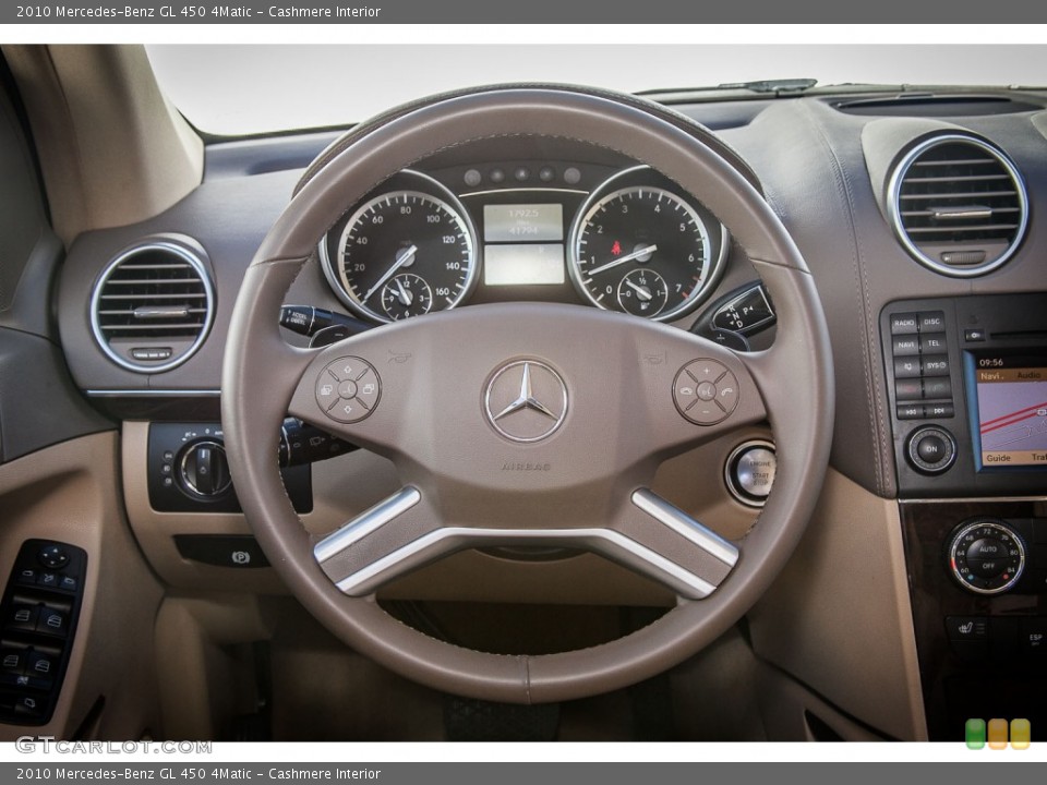 Cashmere Interior Steering Wheel for the 2010 Mercedes-Benz GL 450 4Matic #72937639
