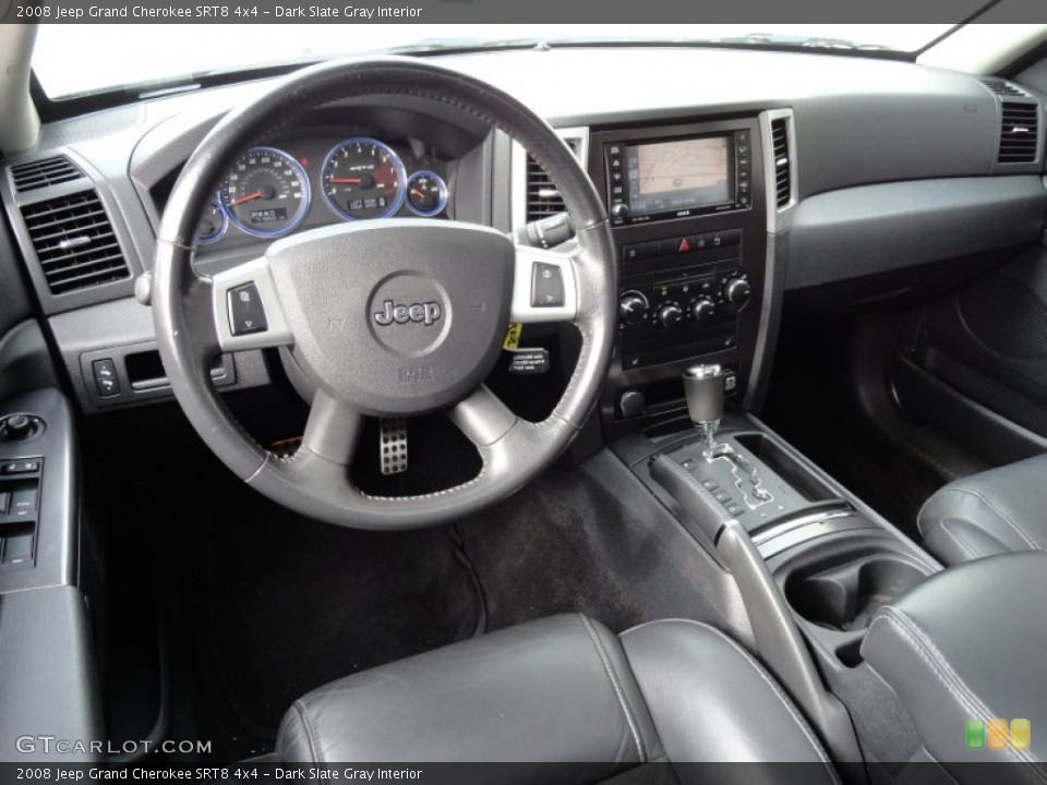 Dark Slate Gray Interior Prime Interior for the 2008 Jeep Grand Cherokee SRT8 4x4 #72937642