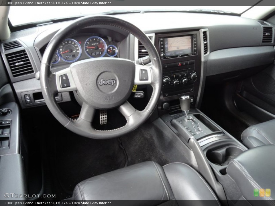 Dark Slate Gray 2008 Jeep Grand Cherokee Interiors