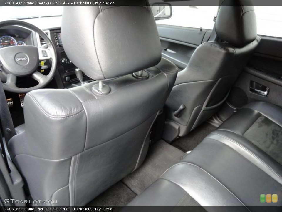 Dark Slate Gray Interior Photo for the 2008 Jeep Grand Cherokee SRT8 4x4 #72937656