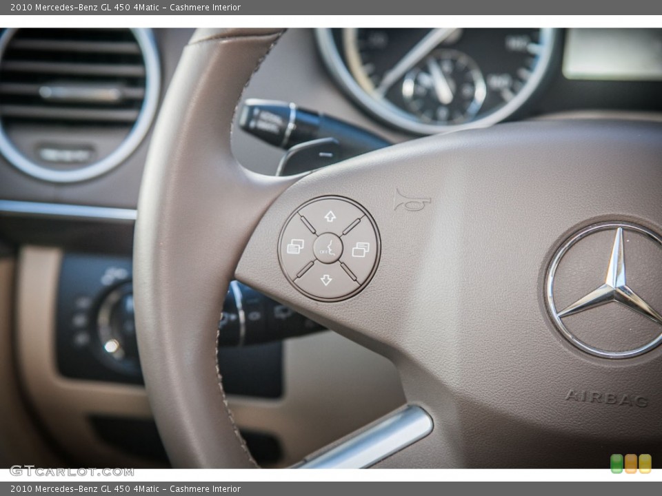 Cashmere Interior Controls for the 2010 Mercedes-Benz GL 450 4Matic #72937687