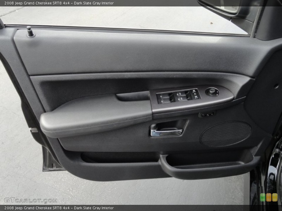 Dark Slate Gray Interior Door Panel for the 2008 Jeep Grand Cherokee SRT8 4x4 #72937746