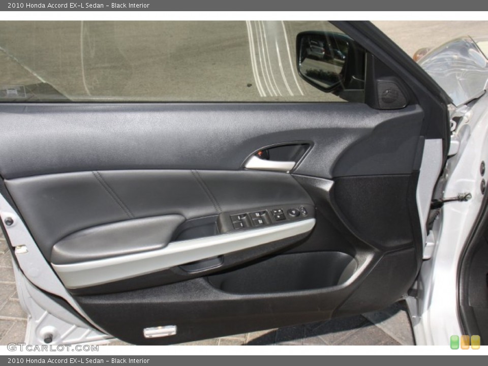 Black Interior Door Panel for the 2010 Honda Accord EX-L Sedan #72939214