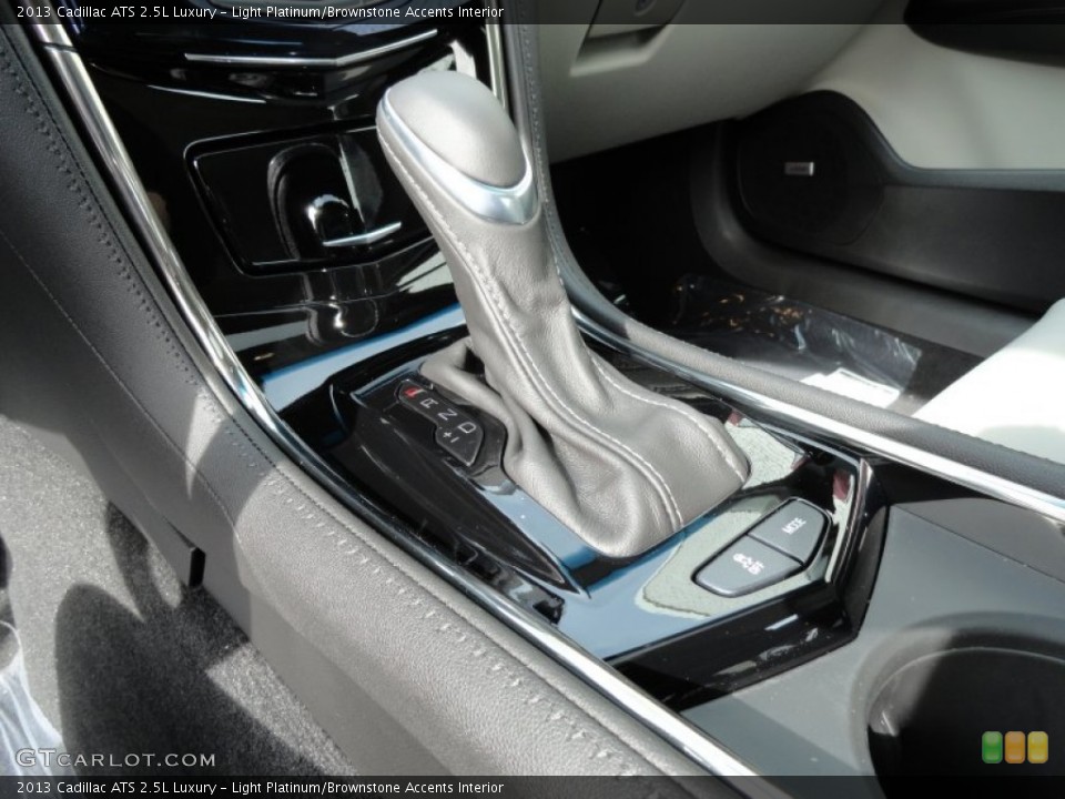 Light Platinum/Brownstone Accents Interior Transmission for the 2013 Cadillac ATS 2.5L Luxury #72939394