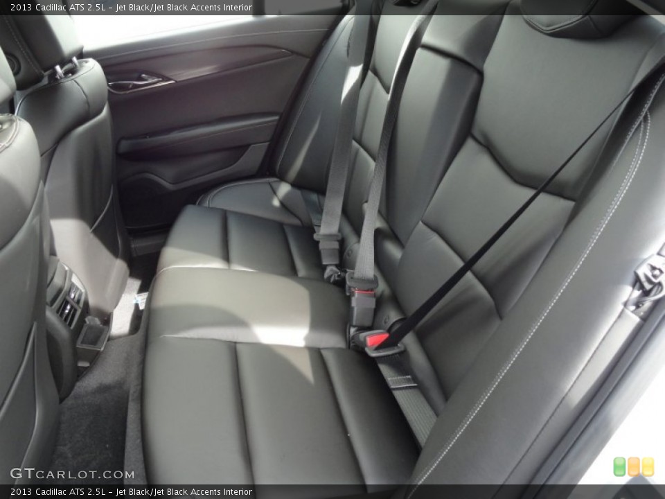 Jet Black/Jet Black Accents Interior Rear Seat for the 2013 Cadillac ATS 2.5L #72939628
