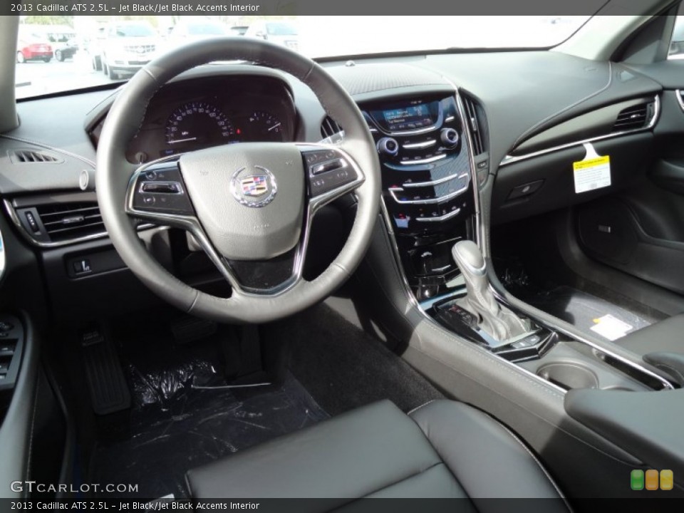 Jet Black/Jet Black Accents Interior Prime Interior for the 2013 Cadillac ATS 2.5L #72939670