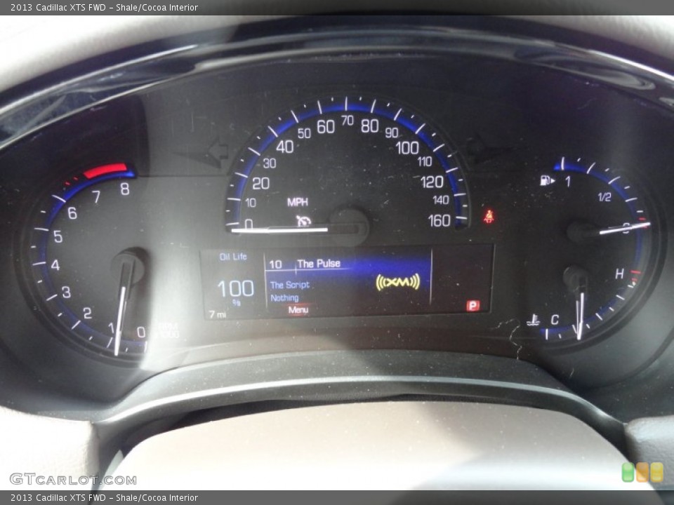 Shale/Cocoa Interior Gauges for the 2013 Cadillac XTS FWD #72940233