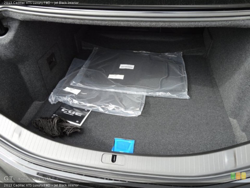 Jet Black Interior Trunk for the 2013 Cadillac XTS Luxury FWD #72940417