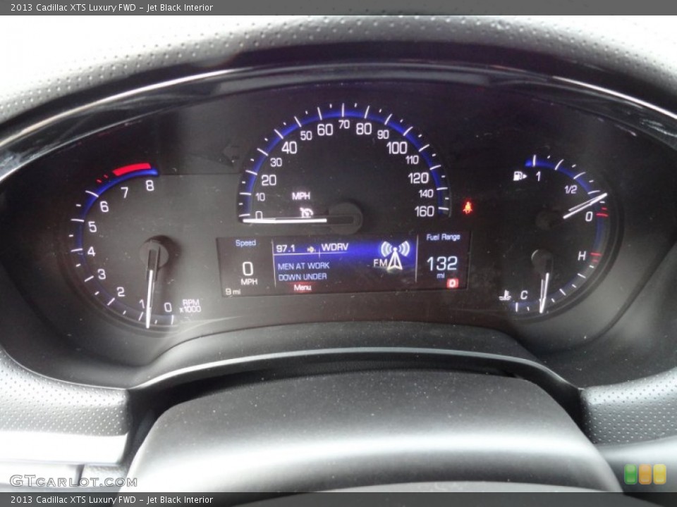 Jet Black Interior Gauges for the 2013 Cadillac XTS Luxury FWD #72940666