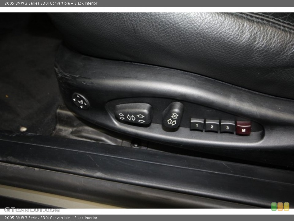 Black Interior Controls for the 2005 BMW 3 Series 330i Convertible #72946398