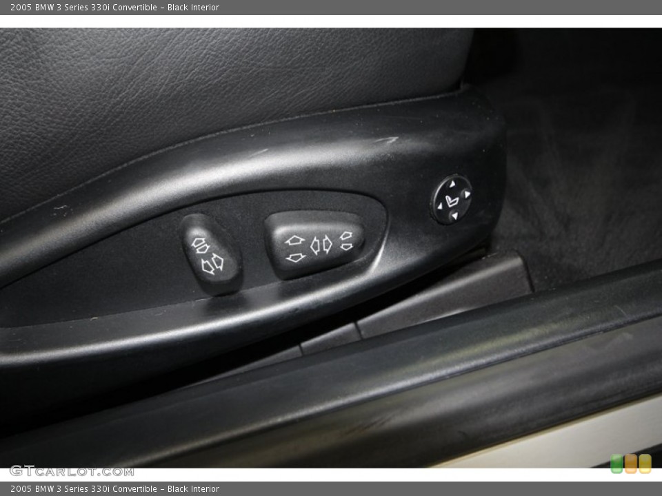 Black Interior Controls for the 2005 BMW 3 Series 330i Convertible #72946641