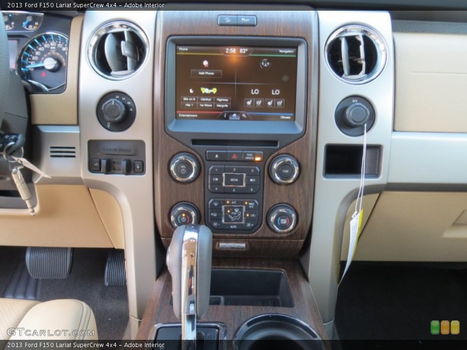Adobe Interior Controls for the 2013 Ford F150 Lariat SuperCrew 4x4 #72948318