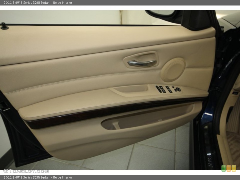 Beige Interior Door Panel for the 2011 BMW 3 Series 328i Sedan #72948907
