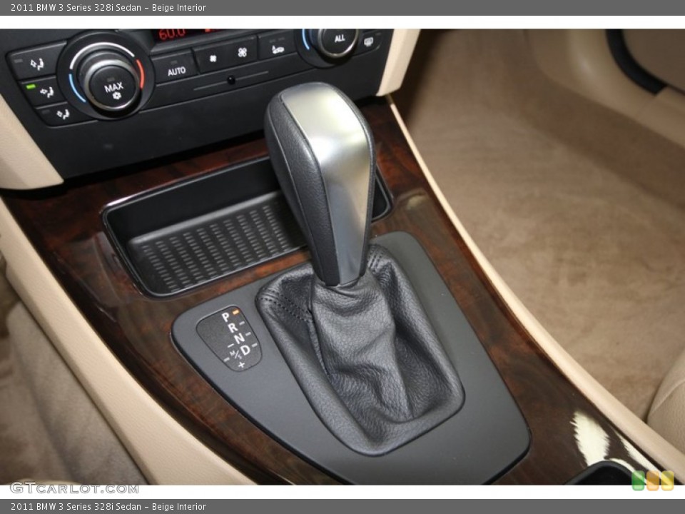 Beige Interior Transmission for the 2011 BMW 3 Series 328i Sedan #72949054