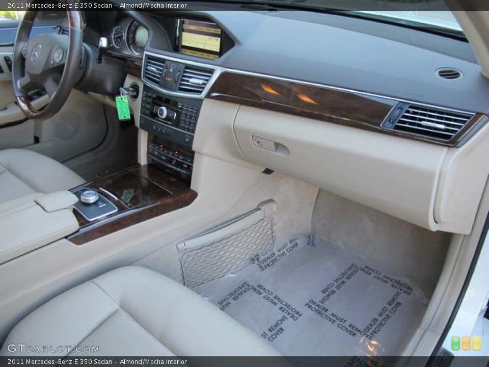 Almond/Mocha Interior Dashboard for the 2011 Mercedes-Benz E 350 Sedan #72950250