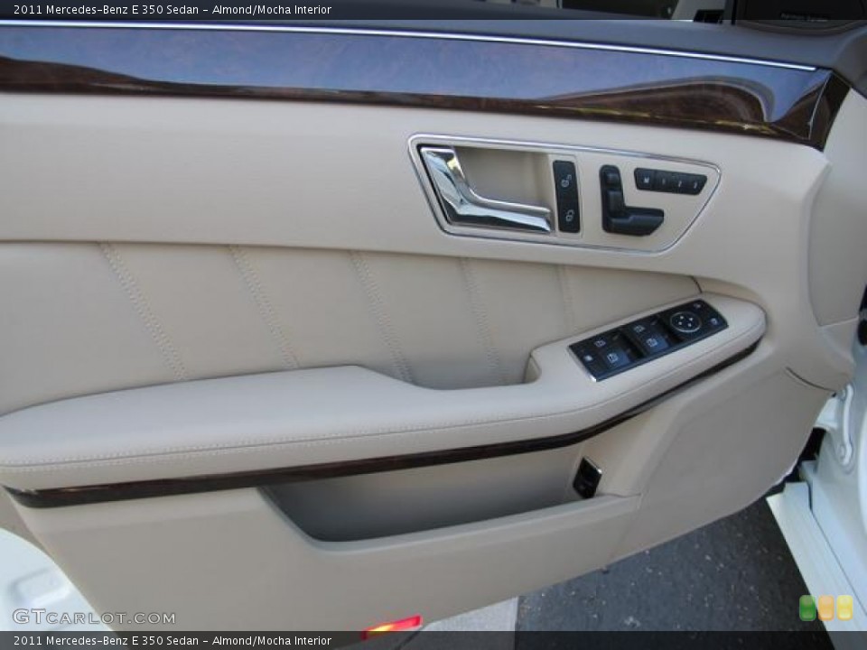 Almond/Mocha Interior Door Panel for the 2011 Mercedes-Benz E 350 Sedan #72950317