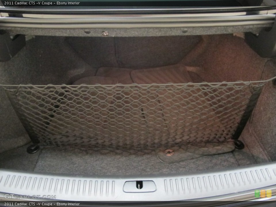Ebony Interior Trunk for the 2011 Cadillac CTS -V Coupe #72953280