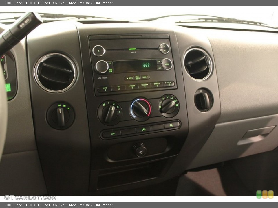 Medium/Dark Flint Interior Controls for the 2008 Ford F150 XLT SuperCab 4x4 #72953481