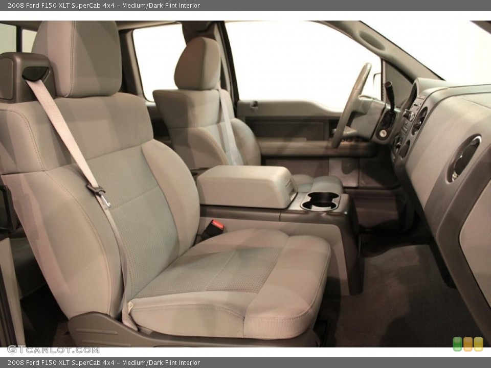 Medium/Dark Flint Interior Front Seat for the 2008 Ford F150 XLT SuperCab 4x4 #72953505