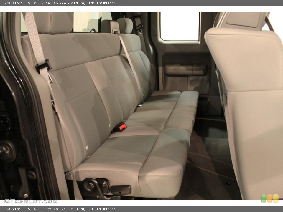 Medium/Dark Flint Interior Rear Seat for the 2008 Ford F150 XLT SuperCab 4x4 #72953525