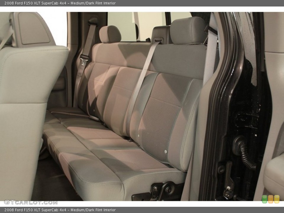 Medium/Dark Flint Interior Rear Seat for the 2008 Ford F150 XLT SuperCab 4x4 #72953546