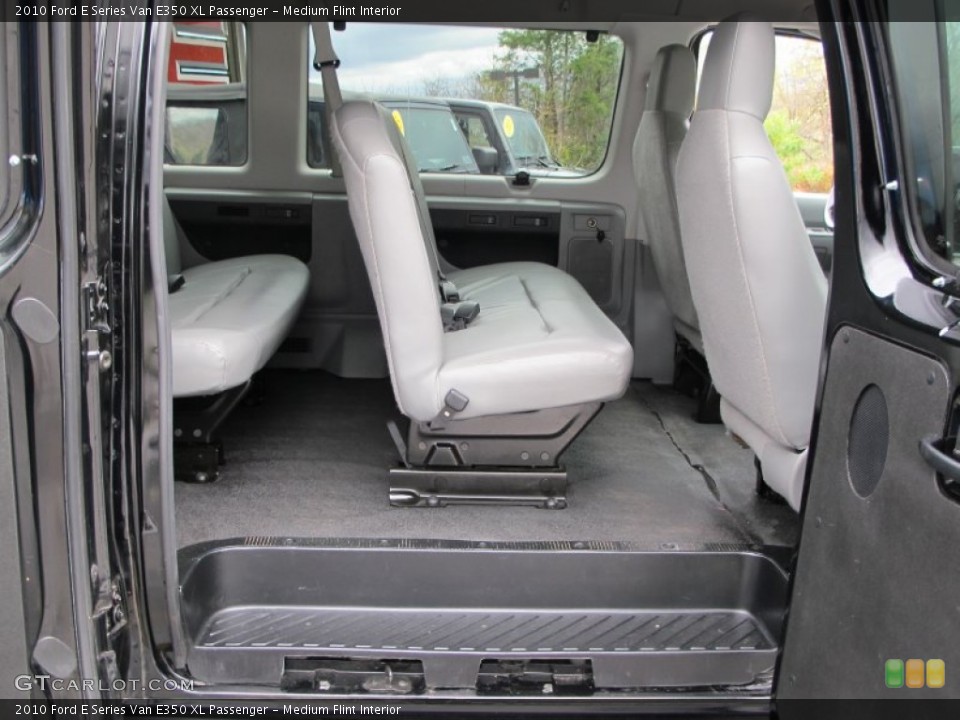 Medium Flint Interior Rear Seat for the 2010 Ford E Series Van E350 XL Passenger #72953579