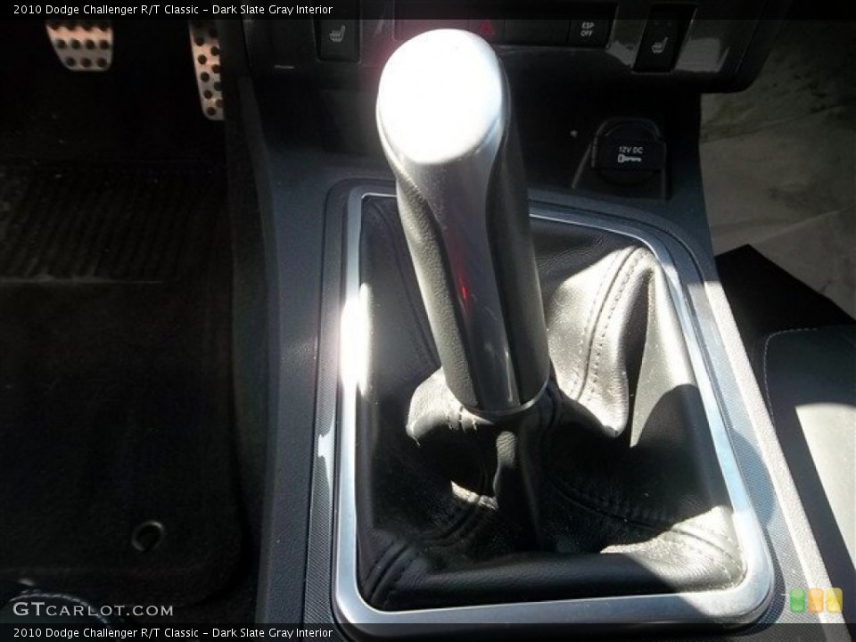 Dark Slate Gray Interior Transmission for the 2010 Dodge Challenger R/T Classic #72954574
