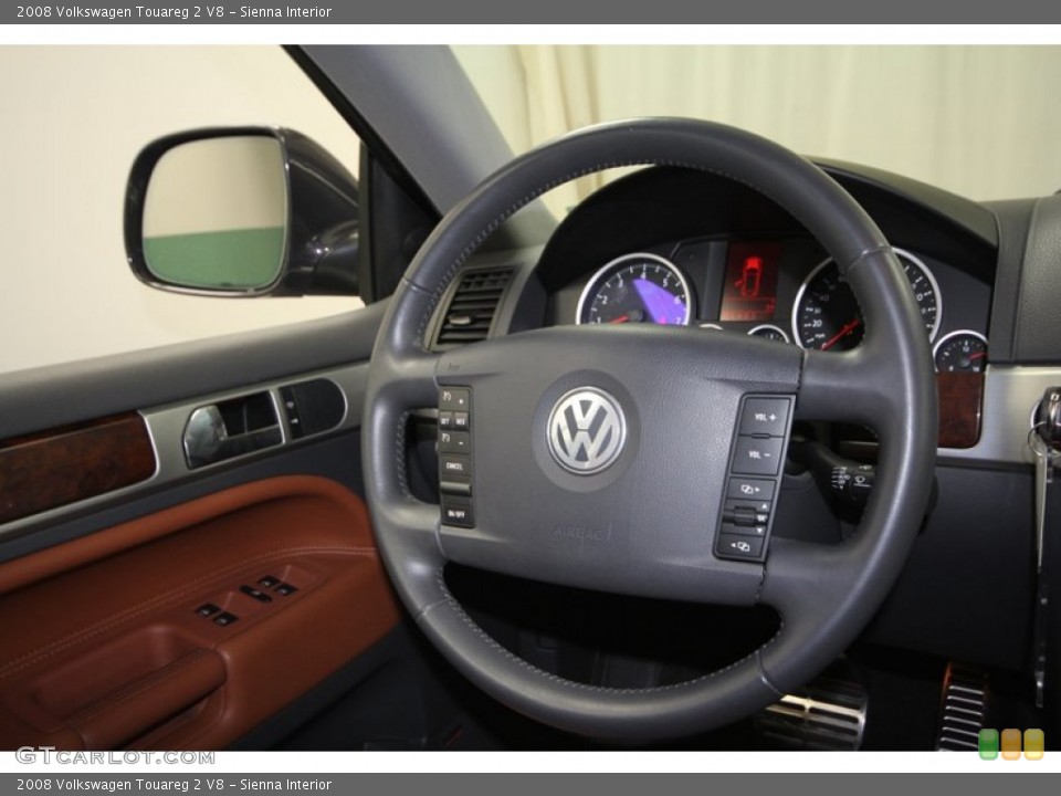 Sienna Interior Steering Wheel for the 2008 Volkswagen Touareg 2 V8 #72956280