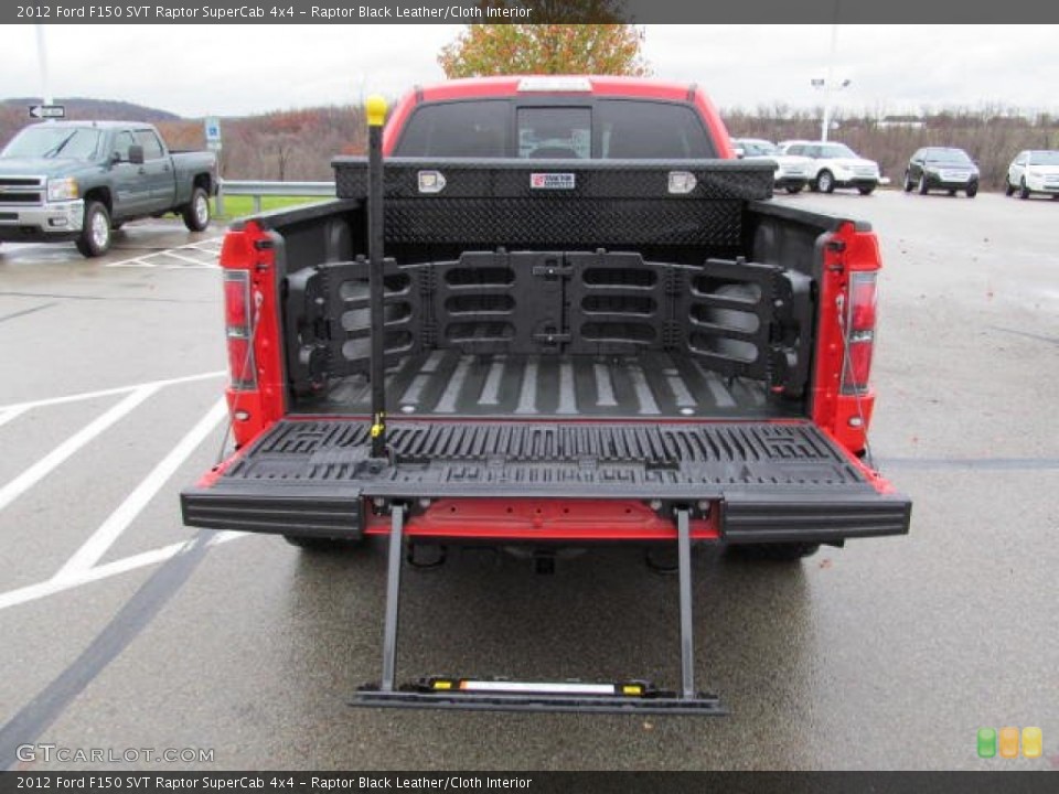 Raptor Black Leather/Cloth Interior Trunk for the 2012 Ford F150 SVT Raptor SuperCab 4x4 #72956682