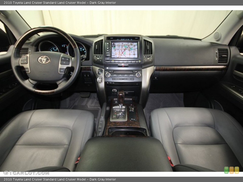 Dark Gray Interior Dashboard for the 2010 Toyota Land Cruiser  #72956760