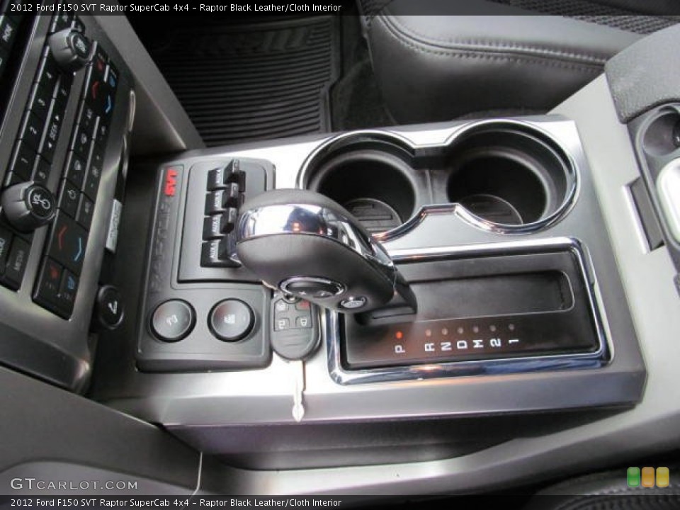 Raptor Black Leather/Cloth Interior Transmission for the 2012 Ford F150 SVT Raptor SuperCab 4x4 #72956904