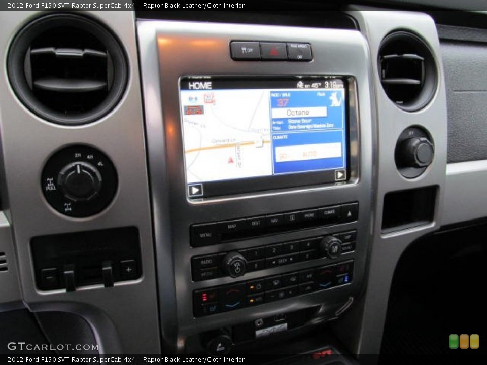 Raptor Black Leather/Cloth Interior Controls for the 2012 Ford F150 SVT Raptor SuperCab 4x4 #72956926