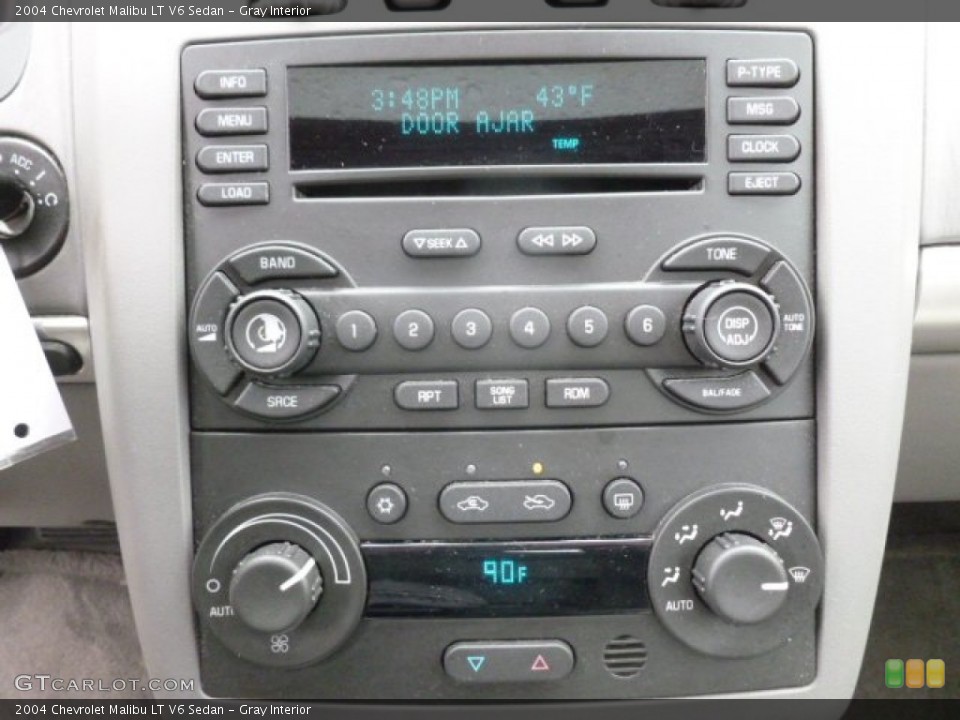 Gray Interior Audio System for the 2004 Chevrolet Malibu LT V6 Sedan #72958218