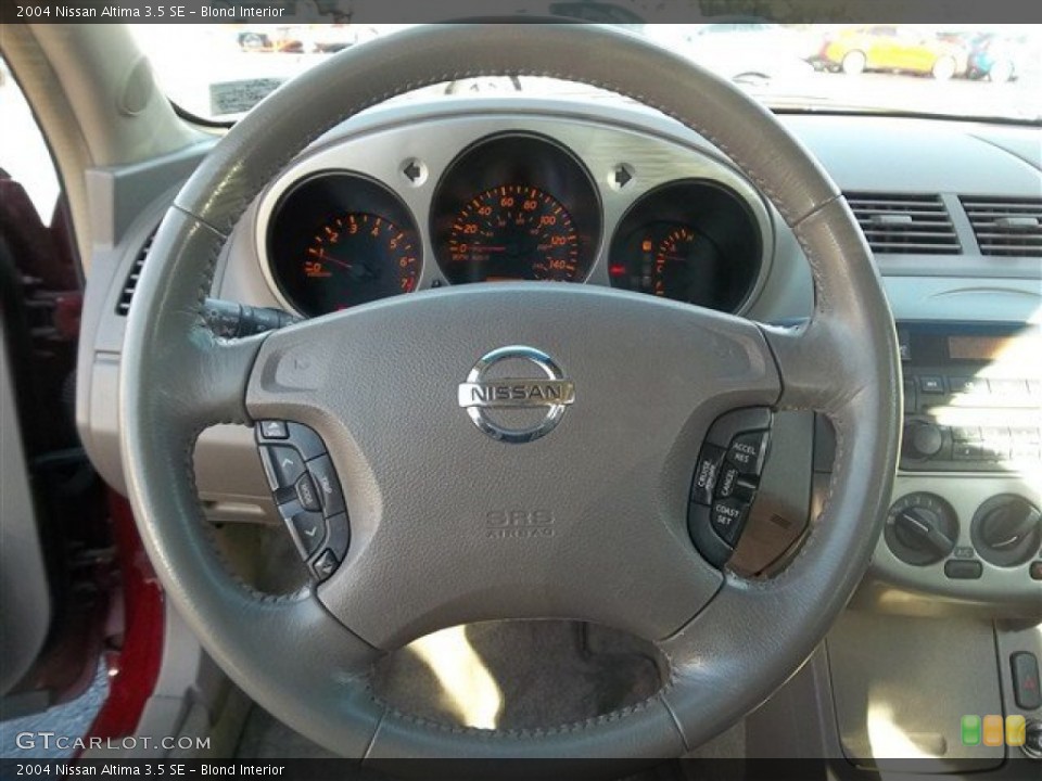 Blond Interior Steering Wheel for the 2004 Nissan Altima 3.5 SE #72958284