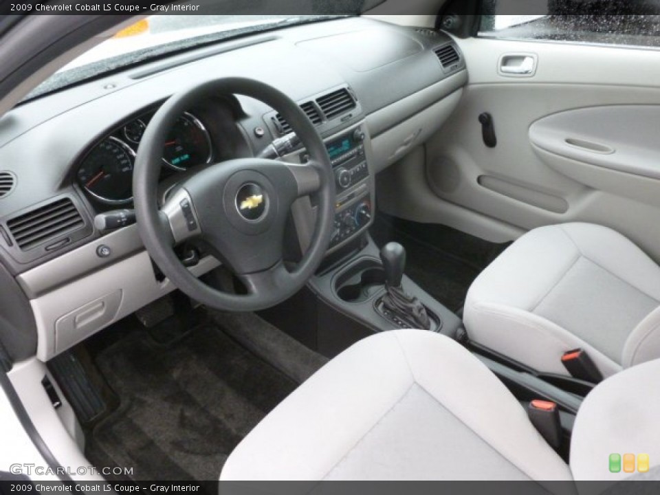 Gray Interior Prime Interior for the 2009 Chevrolet Cobalt LS Coupe #72959064