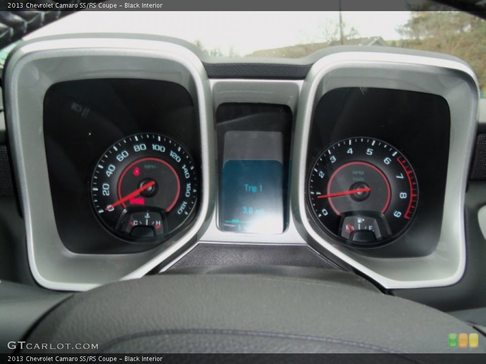 Black Interior Gauges for the 2013 Chevrolet Camaro SS/RS Coupe #72959730
