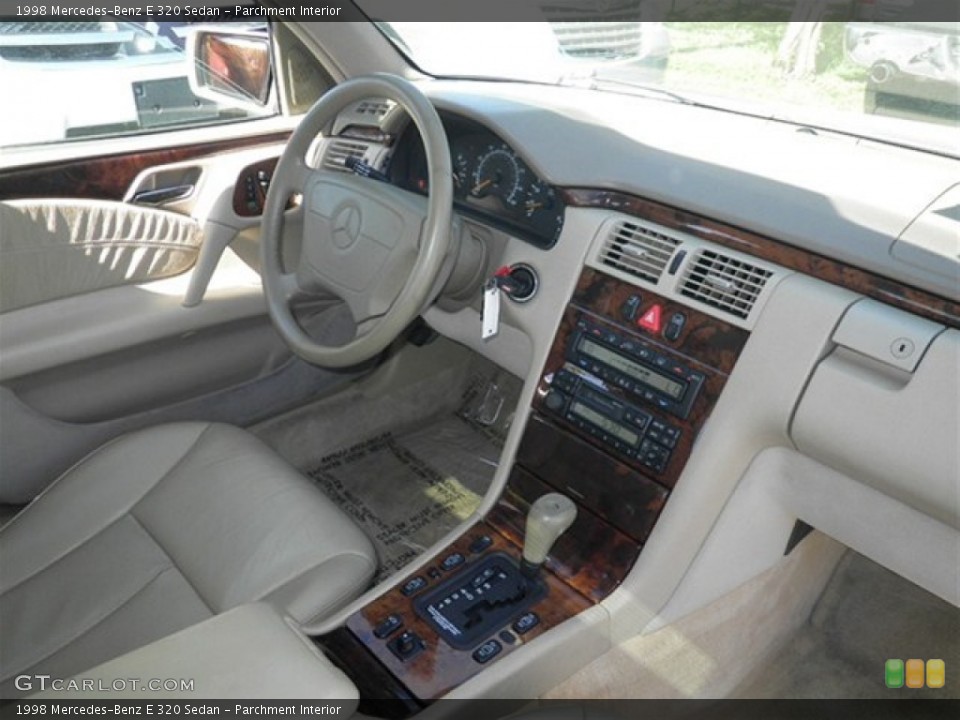 Parchment Interior Dashboard for the 1998 Mercedes-Benz E 320 Sedan #72959955