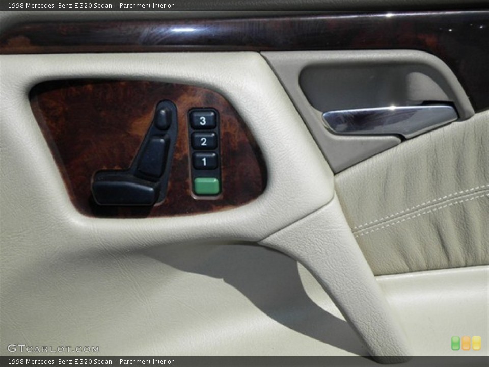 Parchment Interior Controls for the 1998 Mercedes-Benz E 320 Sedan #72960009