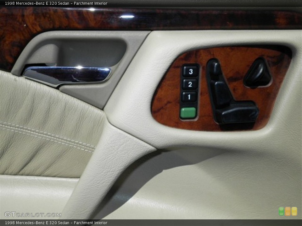 Parchment Interior Controls for the 1998 Mercedes-Benz E 320 Sedan #72960153
