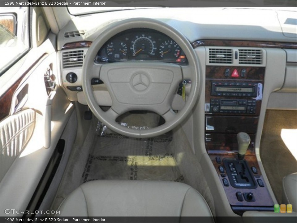 Parchment Interior Dashboard for the 1998 Mercedes-Benz E 320 Sedan #72960276