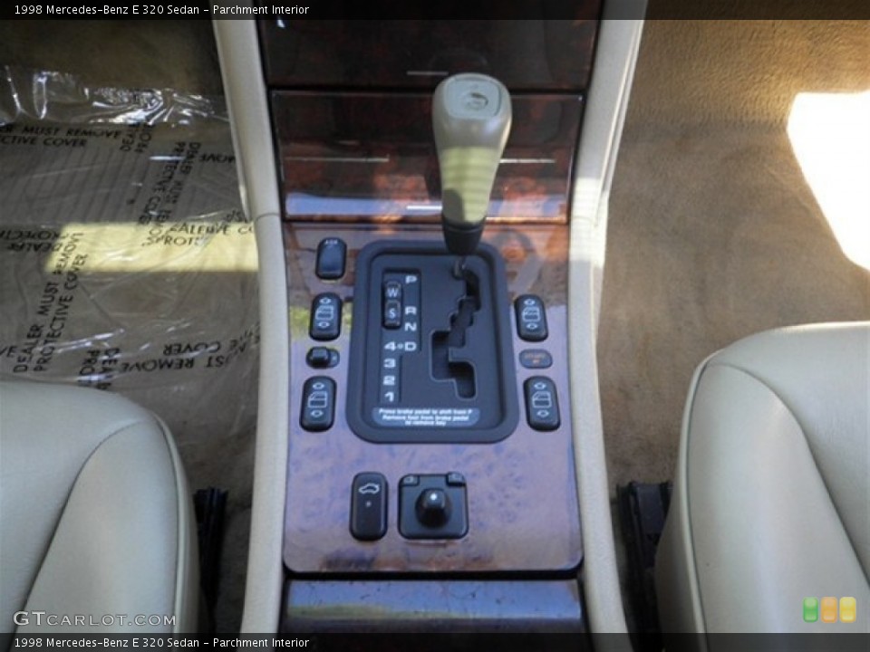 Parchment Interior Transmission for the 1998 Mercedes-Benz E 320 Sedan #72960390