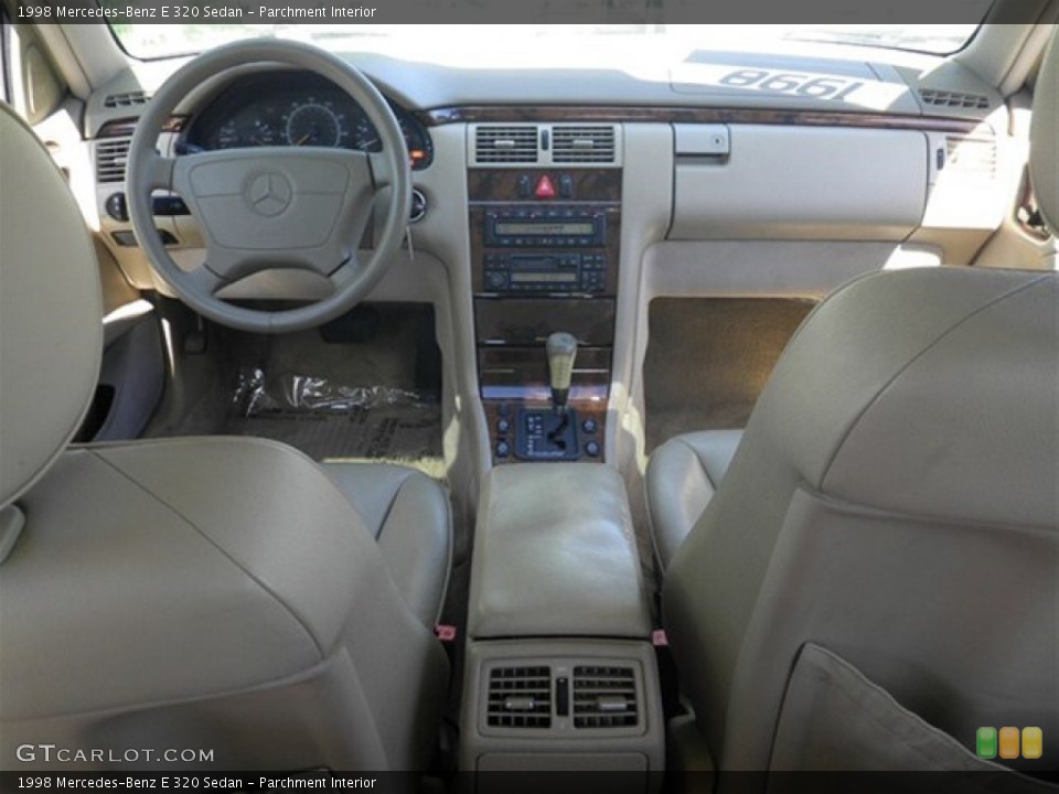 Parchment Interior Dashboard for the 1998 Mercedes-Benz E 320 Sedan #72960432