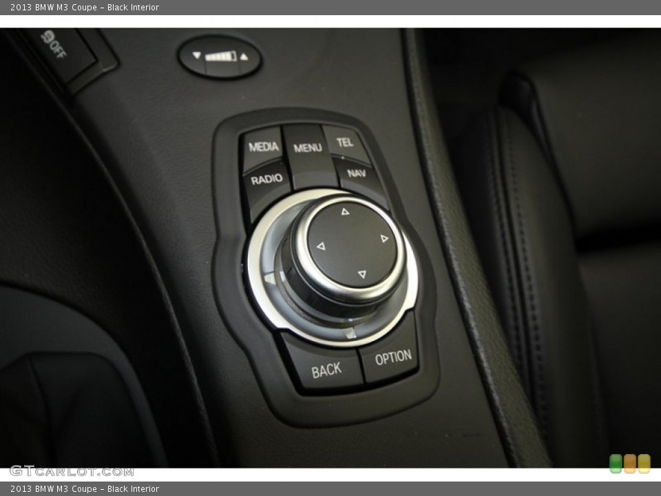 Black Interior Controls for the 2013 BMW M3 Coupe #72960459