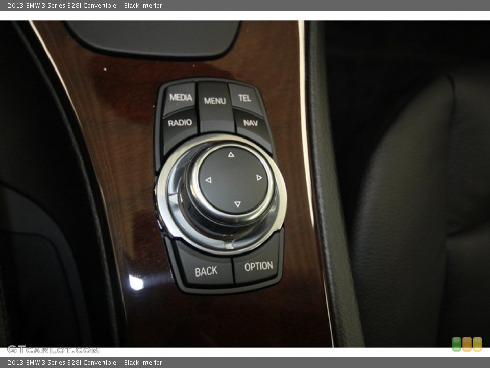 Black Interior Controls for the 2013 BMW 3 Series 328i Convertible #72961047