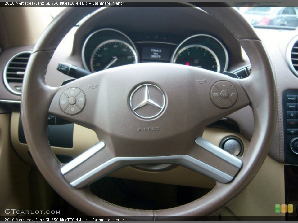 Cashmere Interior Steering Wheel for the 2010 Mercedes-Benz GL 350 BlueTEC 4Matic #72962289